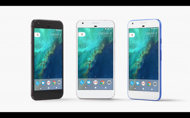 Google Pixel Smartphone (Bild: Google/Screenshot: Golem.de)